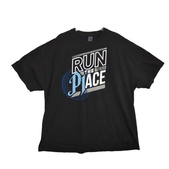 WWE Wrestling Men's 3XL "Run The Place" AJ Styles Black T-Shirt Smackdown - Picture 1 of 5